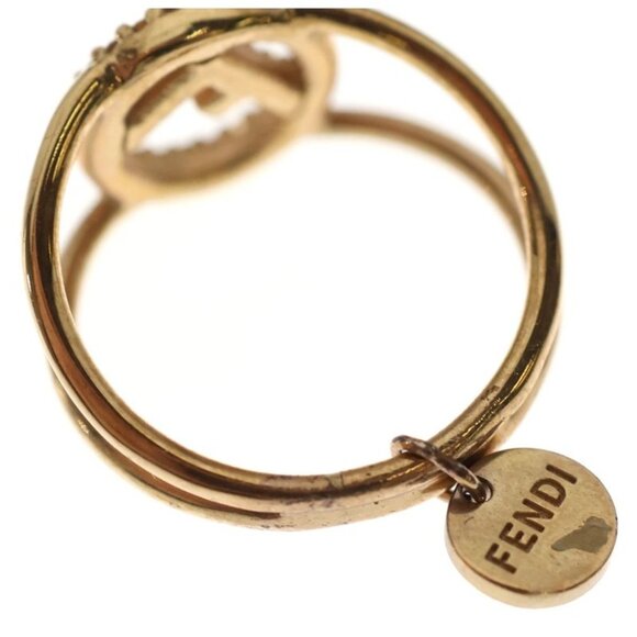 Fendi F's Rhinestone Ring - Picture 5 of 6